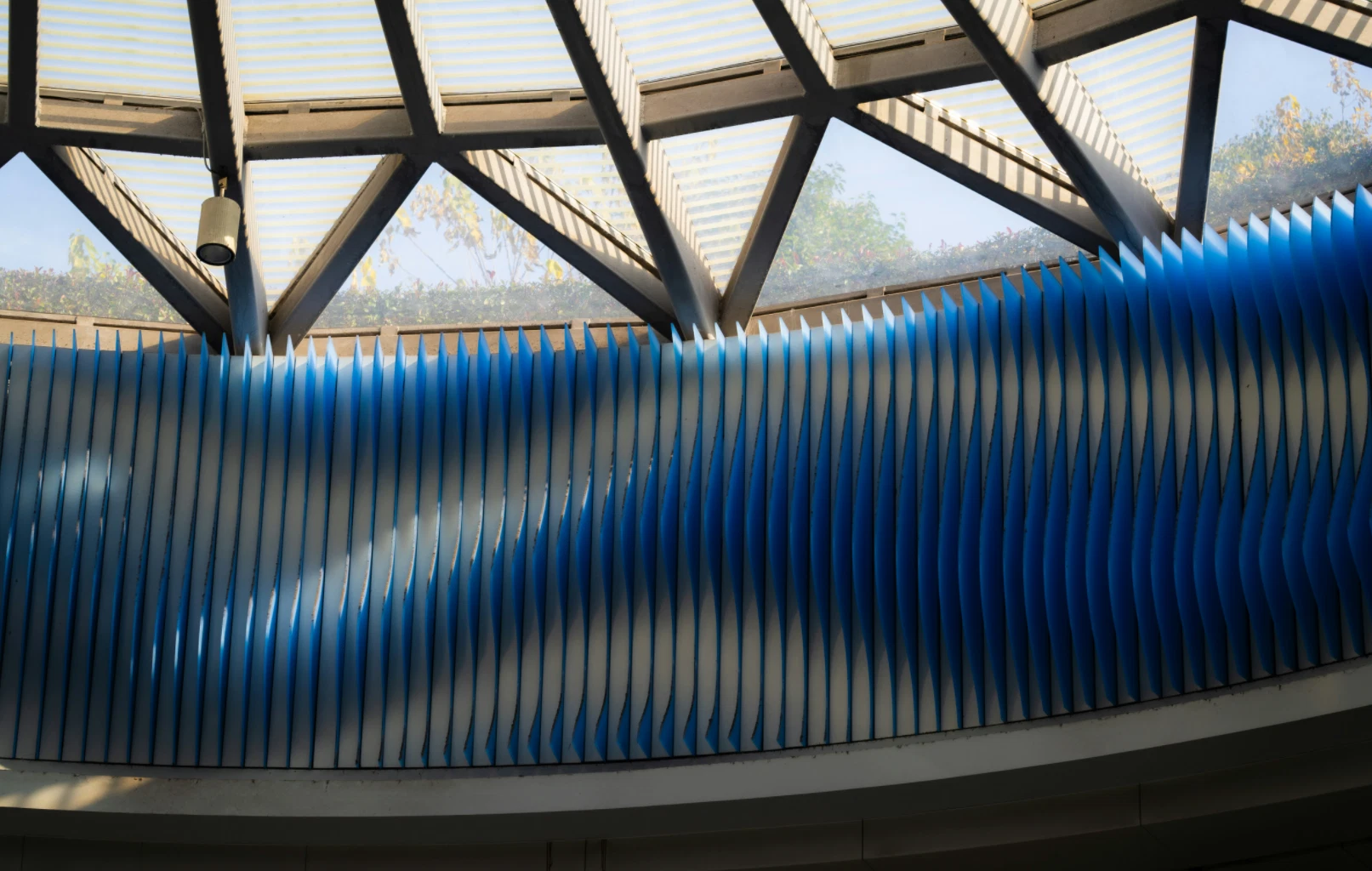 Elevate Interior Aesthetics with Aluminum Curved Baffle Ceiling Systems