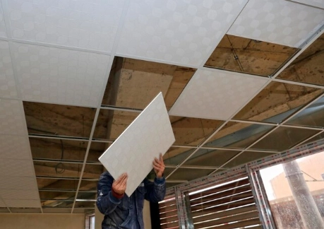 What Are Ceiling Tiles Made Of?