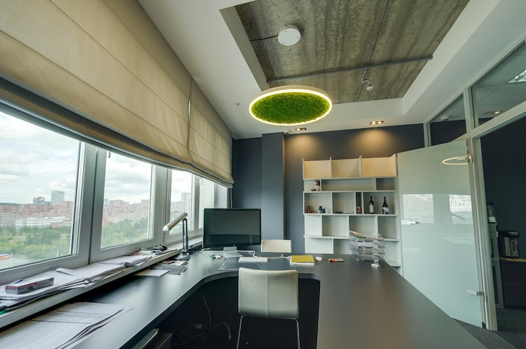 Vaulted Ceiling Home Office Design Guide: Creating a Spacious and Stylish Workspace