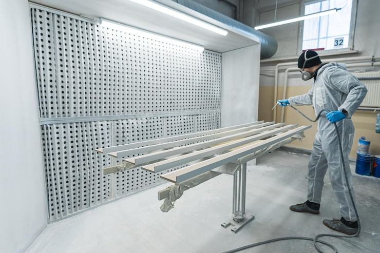 1759127805102604.png Worker spraying paint in workshop.png