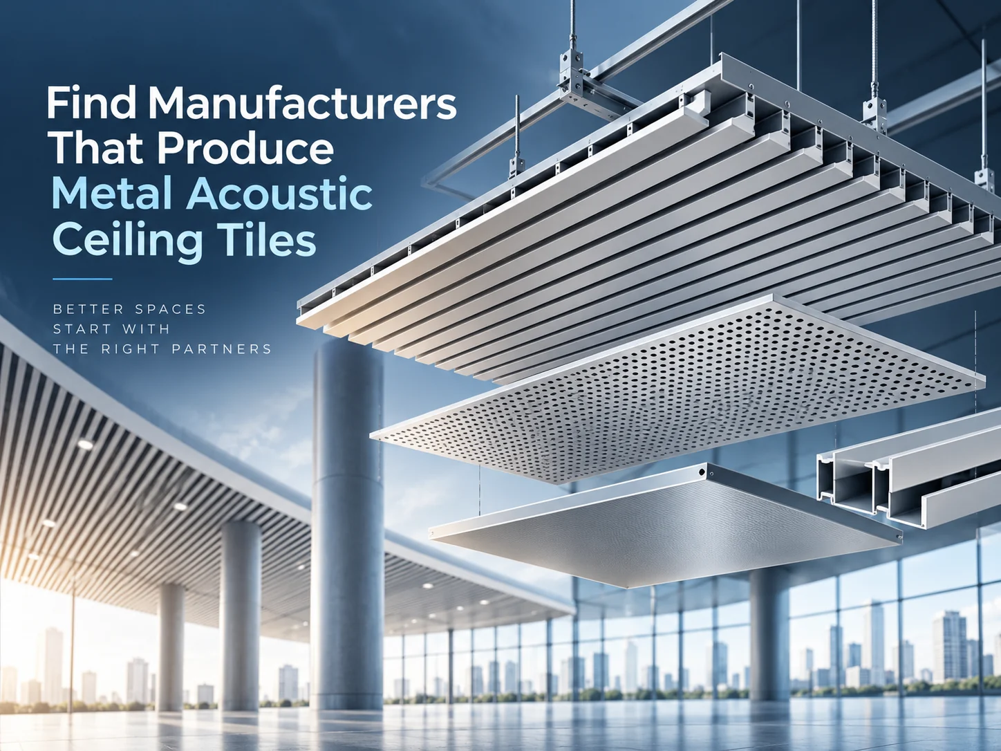 Find Manufacturers That Produce Metal Acoustic Ceiling Tiles.webp