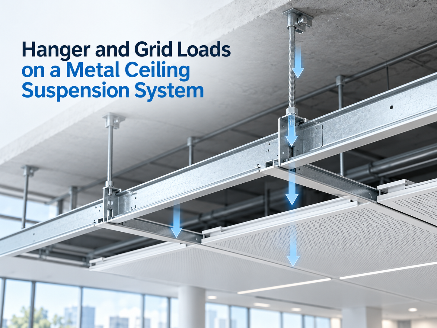 Hanger and Grid Loads on a Metal Ceiling Suspension System.png